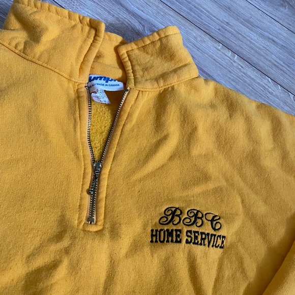 Yellow quarter zip - Picture 2 of 2